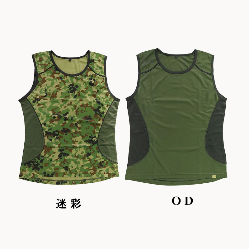 ノースリーブJRF（迷彩・ＯＤ）