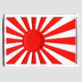 自衛艦旗ワッペン（白）