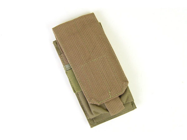 ライラクス GHOST GEAR M4/16シングルマガジンパウチ TAN エアガン エアーガン