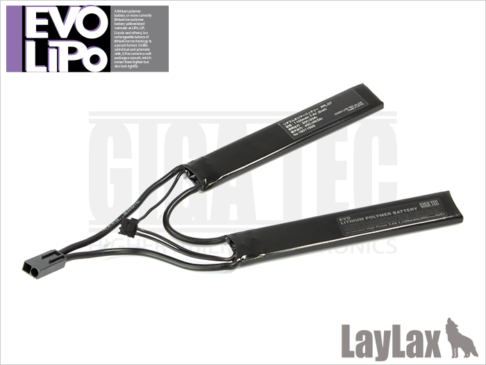 EVOリポバッテリー7.4V セパレート