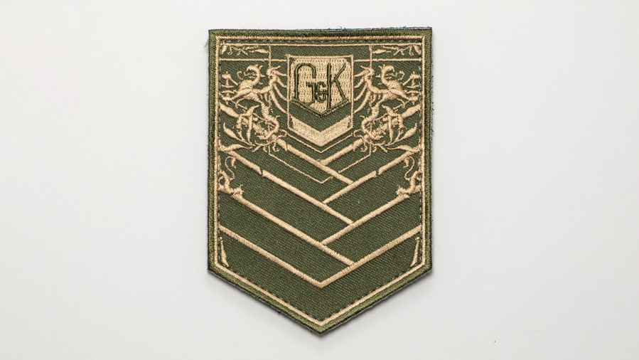 グルーヴガレージ ドールズフロントライン グリフィンワッペンOD（着脱式） エアガン エアーガン