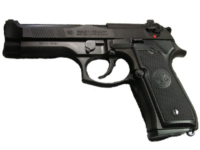 発火モデルガン M92F CQB ブラックHW 完成品