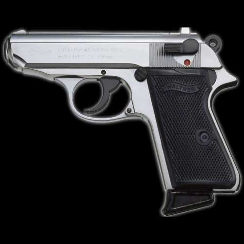 マルシン モデルガン完成品　ワルサーPPK/S 発火式 シルバーABS エアガン エアーガン