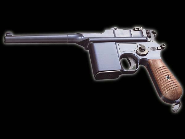 マルシン工業　発火モデルガン モーゼルM712 ABS