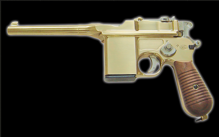 マルシン 金属製モデルガン完成品 モーゼルM712 ノーマル刻印