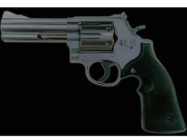 マルシン 6mmBBガスガン S&W M586 6mmXカート仕様 ブラックHW エアガン エアーガン ガスガン