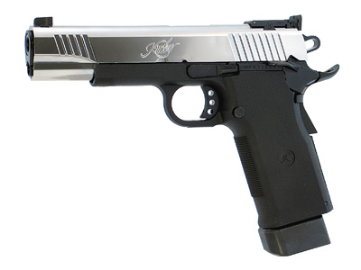 マルシン工業　KIMBER（キンバー）ゴールドマッチ TEN2 ステンレスモデル　デュアルマキシ　排莢式ガスブローバック・ガスガン