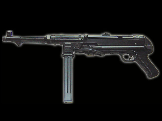 マルシン モデルガン完成品 MP40 ブラックHW エアガン エアーガン