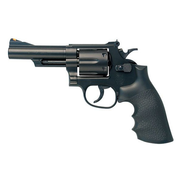クラウンモデル S&W M19 4インチ ブラック 18才以上用 ハイホップアップエアリボルバー 357マグナム エアガン エアーガン
