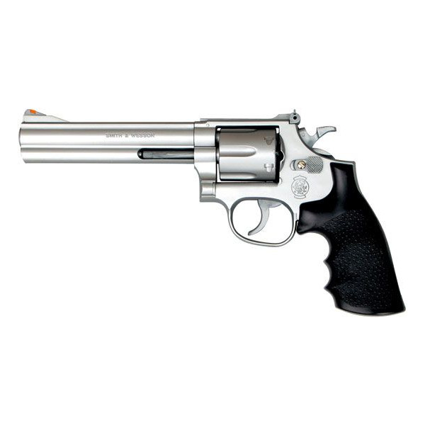 クラウンモデル ハイホップアップエアリボルバー S&W M686 357マグナム 6インチ 18才以上用 ステンレスタイプ エアガン エアーガン