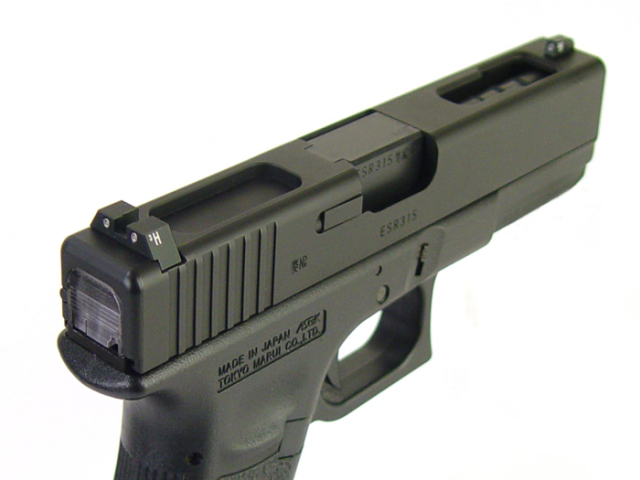 ライラクス NINE BALL G18C トリチウムサイト エアガン エアーガン