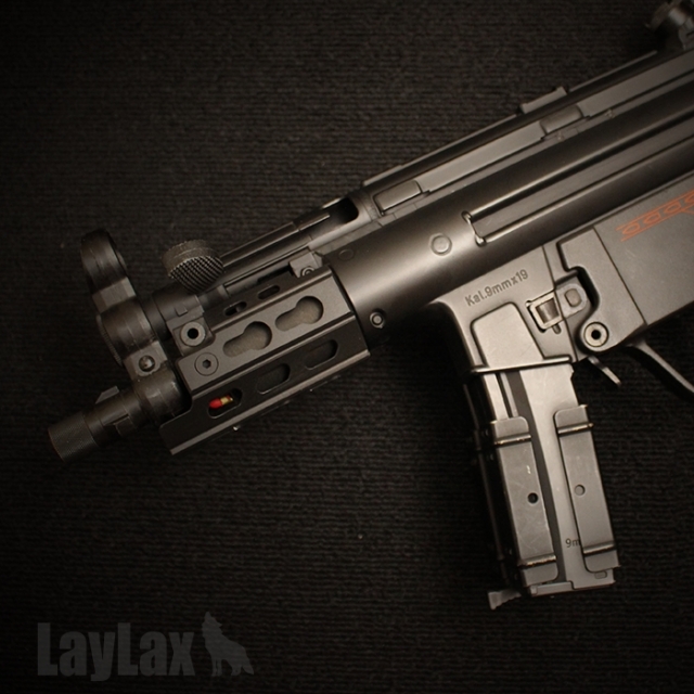 LayLax MP5 Keymod アルミ ハンドガード マルイ A5 RAS等 LayLax MP5 Keymod アルミ ハンドガード マルイ A5 RAS等
