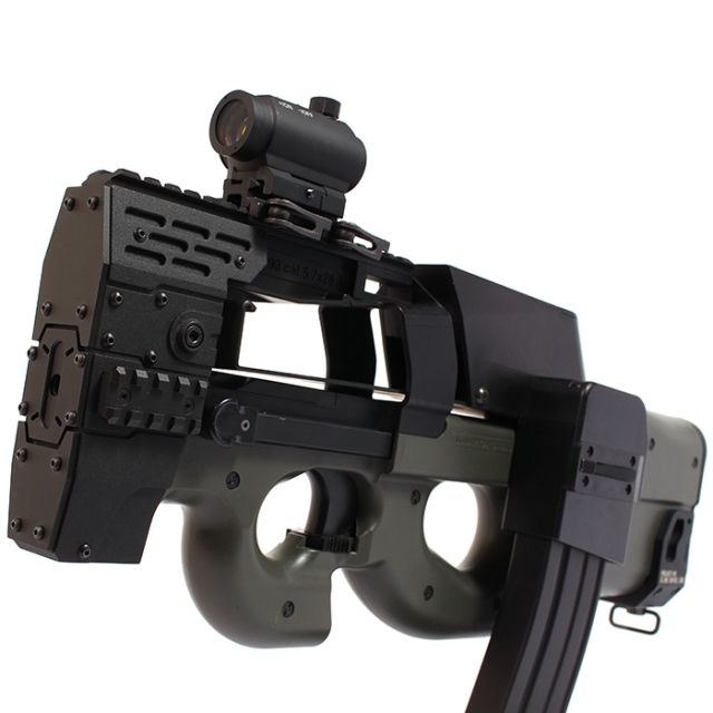 ライラクス NITRO.Vo P90アーマードレイルシステム エアガン エアーガン