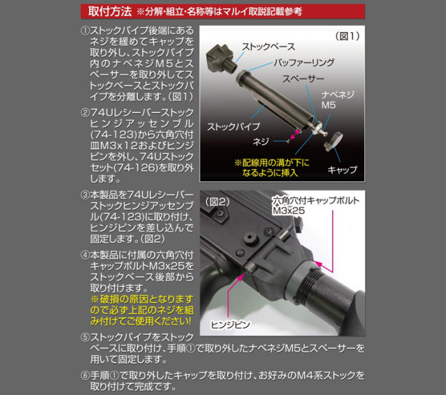 ライラクス F.FACTORY 東京マルイ 次世代AKストックベースセット  
