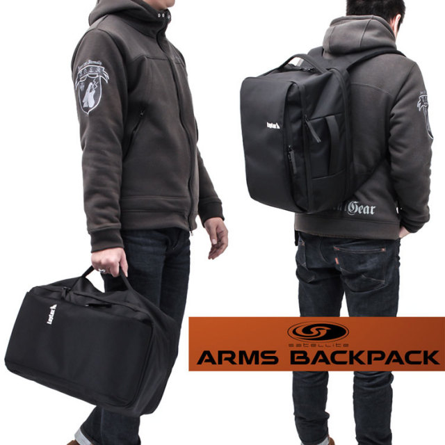 個人装備 LAYLAX SATELLITE ARMS BACKPACK ミリタリーショップ Fellowes / LAYLAX SATELLITE ARMS BACKPACK