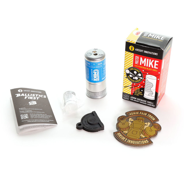 [ジャンク] 40 MIKE & MASTER MIKE ガス　モスカート AIRSOFT INNOVATIONS ガスカート 40 MIKE ガスパワーマグナムシェル