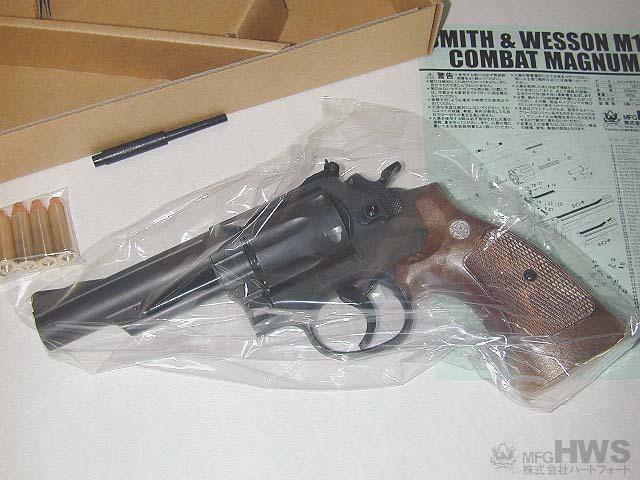 ハートフォード　S＆W M19モデルガン モデルガン ハートフォード S&W M19 コンバットマグナム 4インチ
