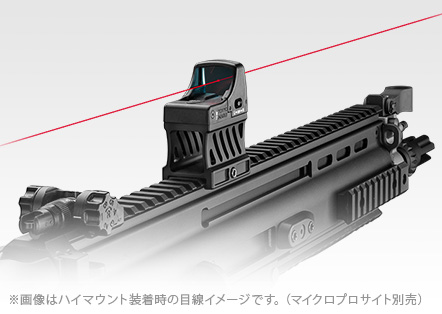 【動作確認済み】スコーピオン エアガン カスタム マイクロプロサイト ケース付 Finally back in stock! The super popular dot sight 
