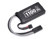 Gフォース リポ バッテリー 充電池 Noir LiPo 7.4V 1100mAh PEQインタイプ