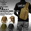 ライラクス GARUDA ガルーダ ミリタリー4WAYショルダーバッグ BK TAN OD  エアガン エアーガン