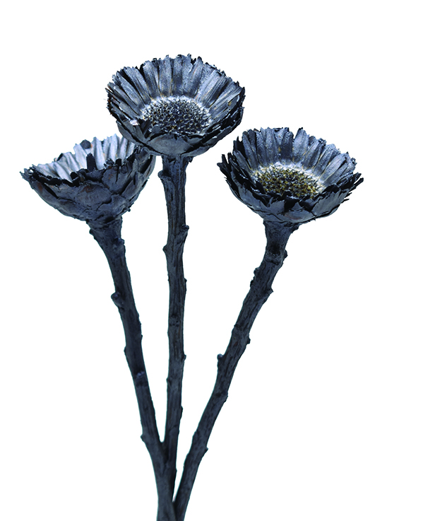 コンパクターフラワー　スチールグレイ　10768