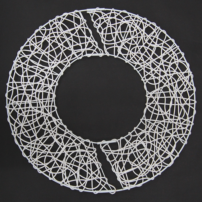 ワイヤーバイン・ジョイントリース50cm  ホワイト