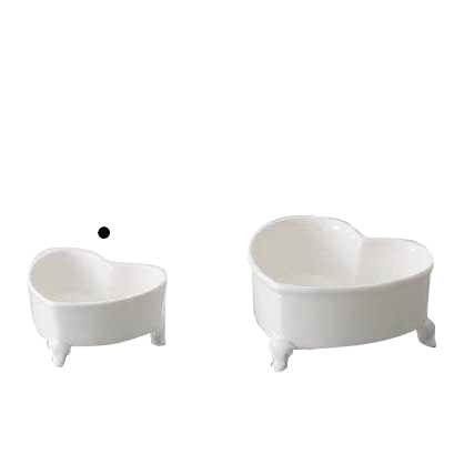 Le coeur blanc_8L7.5W4.5H /ル　クール　ブラン 366-213-100