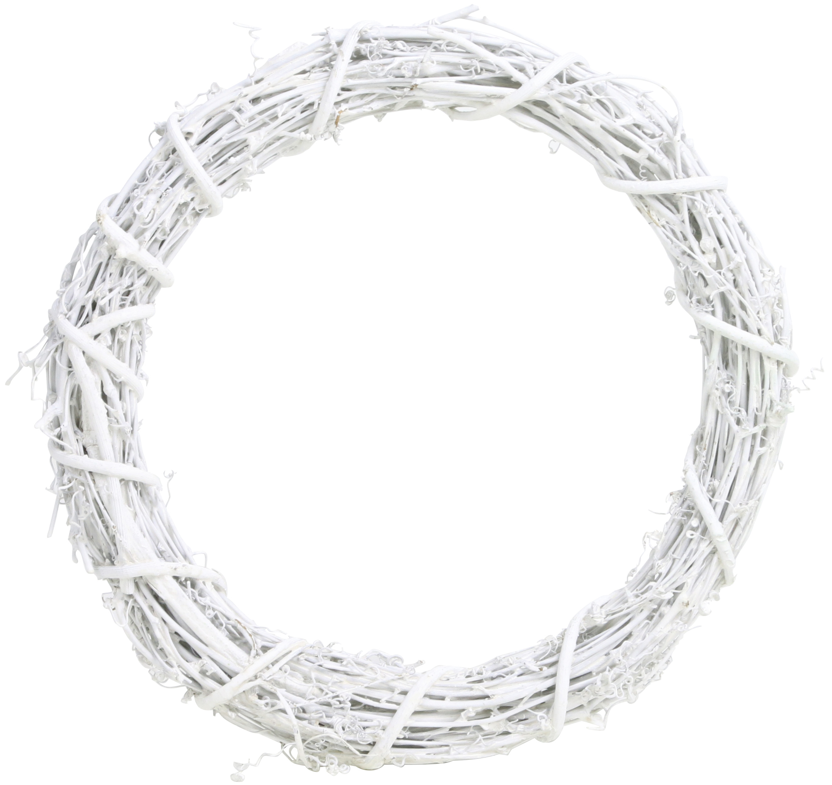 ひげづるリ－ス　ホワイト　25ｃｍ　特別割引60％OFF