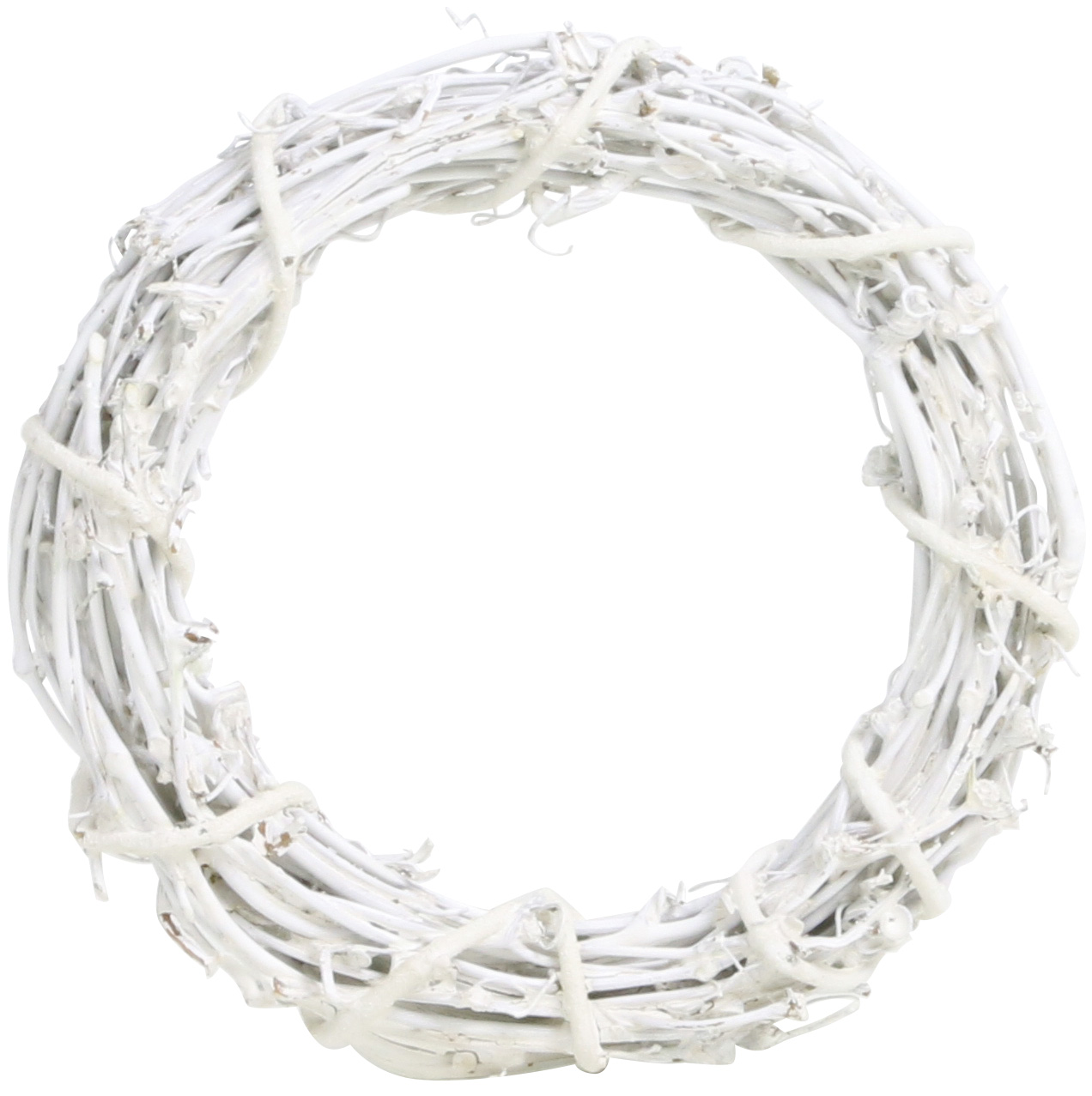 ひげづるリ－ス　ホワイト　13ｃｍ　　特別割引60％OFF