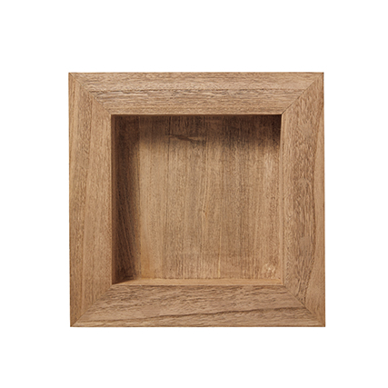 Shabby wood frame NATURAL BROWN/シャビーウッドフレーム　680-035-202