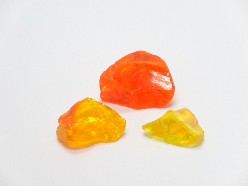 琉球ガラスカレット　L　オレンジ　メーカー廃番セール60％OFF