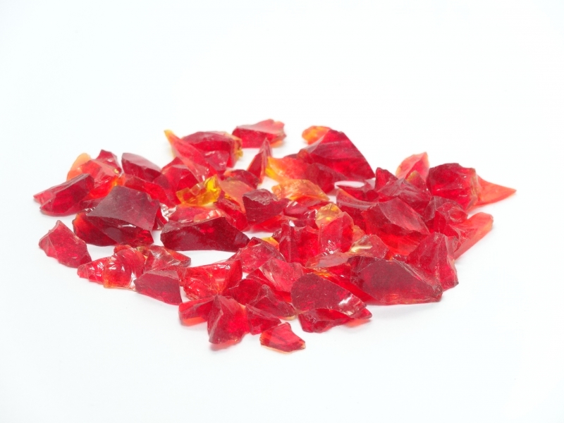 琉球ガラスカレット　M レッド　メーカー廃番セール60％OFF