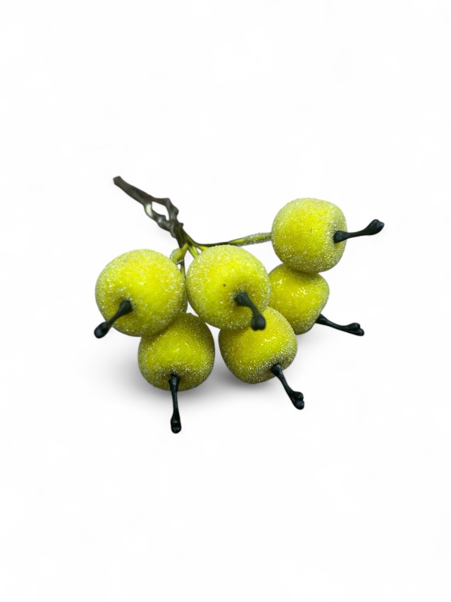 シュガーりんごピック　小　グリーン　MW10045