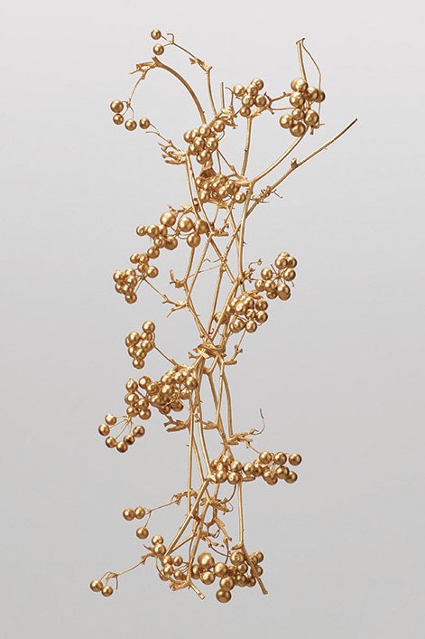 サンキライのツル(実付き)　ゴールド　22214-902