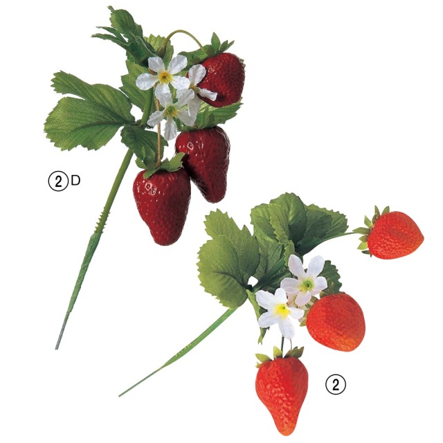 ストロベリーピック　ディープレッド　A-23017-2D