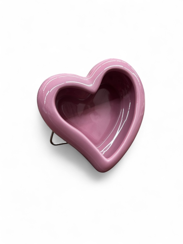 ハート型　フラワーアレンジベース　ピンク　メーカー廃番セール60％OFF