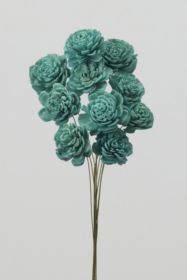 ソーラーローズ・小　コバルトグリーン　32081-761