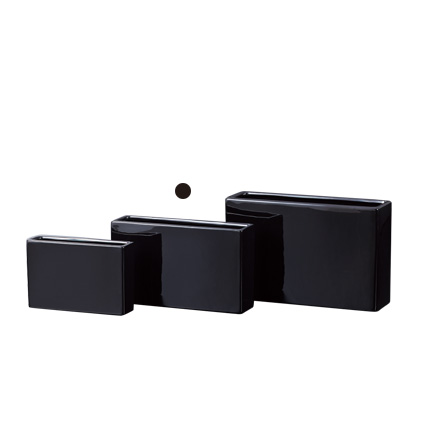 simple vase rectangle_20L5W12H /シンプルベースレクタングル　326-592-800