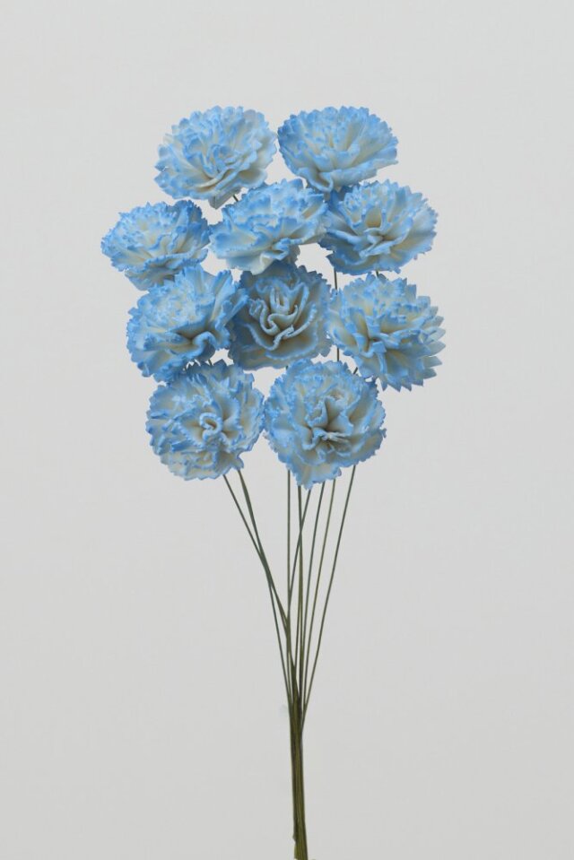 ソーラーシフォンカーネーション・小　　ホワイトブルー　32764-603