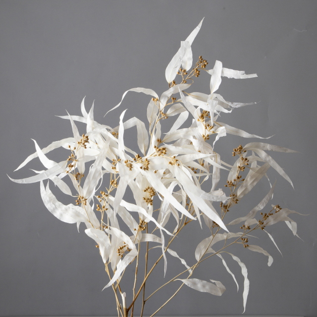 ユーカリ・エキゾチカ・葉付　オフホワイト　40175-011