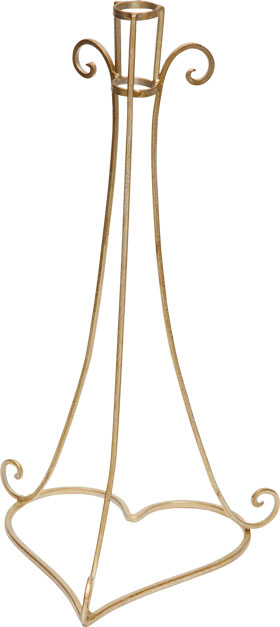 ハートブーケスタンド　４０cm　シャンパン