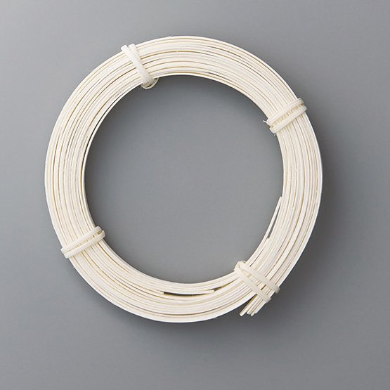 平籐・10ｍｍ　白　60090-010　廃盤セール60％ＯＦＦ