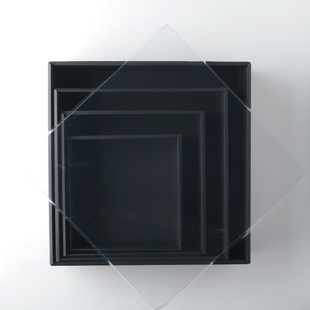 リースボックス(５箱セット)　ブラック　30cm×30cm　87265