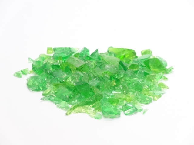 琉球ガラスカレット　M グリーン　メーカー廃番セール60％OFF