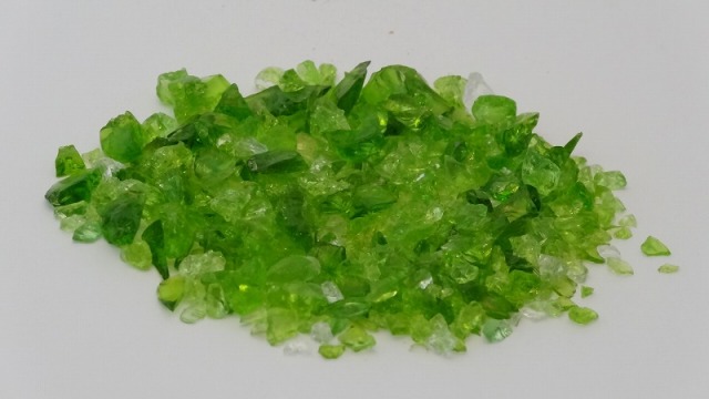 琉球ガラスカレット　S　グリーン　メーカー廃番セール60％OFF