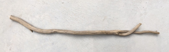 流木 L　変形　　横９６ｃｍ×直径８ｃｍ