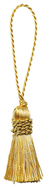 タッセル・小　(全長10ｃｍ　タッセル部分４cm)　一袋６個入り　特別割引６０%OFF