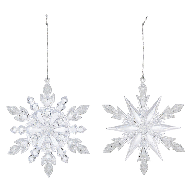 クリアスノーオーナメント ＣＬ／ＳＩ　 XO2877