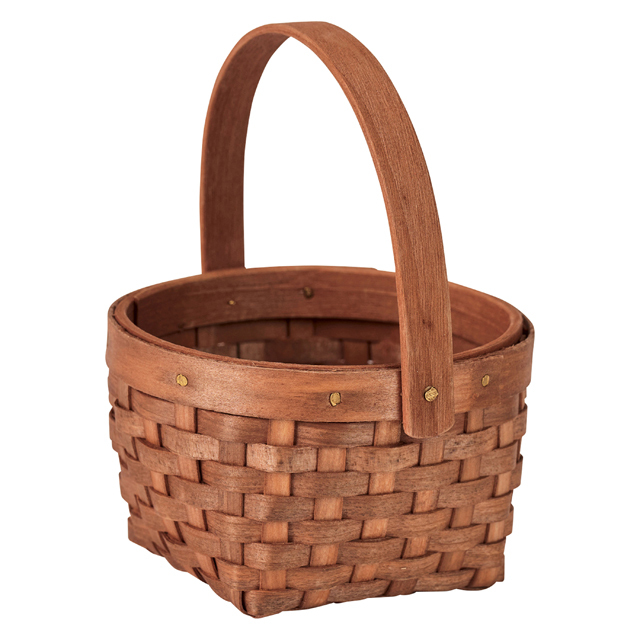 ミニバスケット丸 ＃８　ＢＲＯＷＮ　 XU118-8