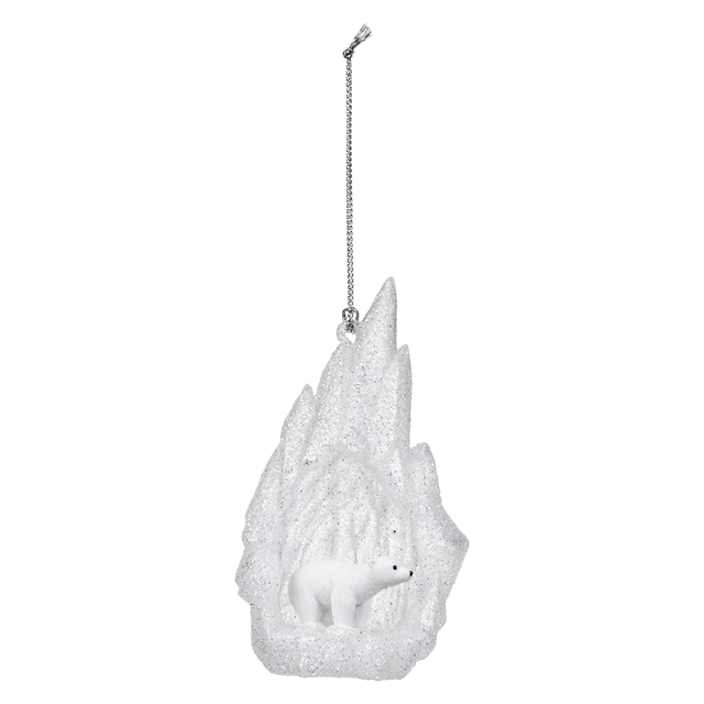 ポーラーベアオーナメント ＳＩ／ＷＨ　 XO2876